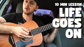 Life Goes On Ed Sheeran Guitar Tutorial + Lesson