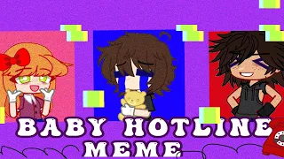 [FNaF]BABY HOTLINE MEME|FT.AFTON KIDS|☆