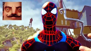 Hello Neighbor - My New Neighbor Big Spider-Man Secret War History Gameplay Walkthrough