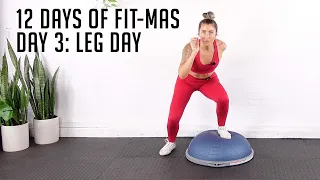 12 Days of Fit-Mas | Leg Day | Day 3