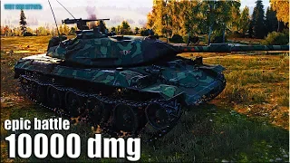 Лучший бой на STB-1 🌟 10000 dmg World of Tanks