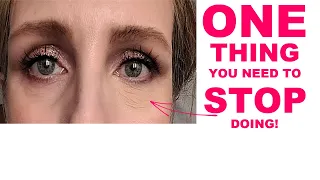 STOP under eye CONCEALER from CREASING on MATURE SKIN