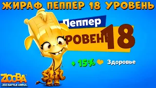 КАЧАЕМ БАНАНОВОГО ПЕППЕРА НА 18 УРОВЕНЬ В ИГРЕ ZOOBA