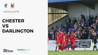 Chester 0-1 Darlington - National League North - 2022/23