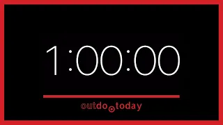 60-Minute Timer with Workout Music (2020)⏱