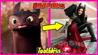 How To Train Your Dragon Characters In Real Life | 2020-2021 🔥 Video | FunSugar 💥