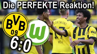 Der BVB ZERSTÖRT die Wölfe und darf weiter TRÄUMEN! Dortmund – Wolfsburg (6:0)