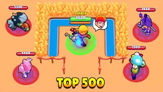 Legendary AMBER is Coming! TOP 500 Funniest Moments & Fails in Brawl Stars