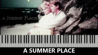 A Summer Place (with lyrics)