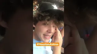 Houston Astros: teenage perspective on Minute Maid Park.