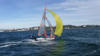 29er windy waves