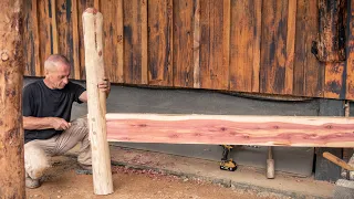 BUILDING AN OFF GRID CABIN CEDAR BED | MILLING LUMBER & Q:A