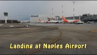 Landing at Naples Airport