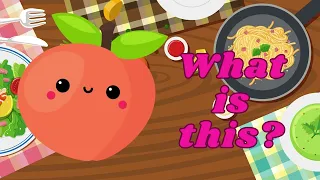 LET'S LEARN THE NAME OF THE FRUIT | Fruits  Names for kids | English ords