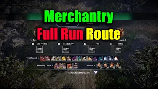 Black Desert Mobile Merchantry Full Run Route