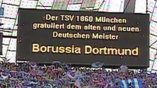 1860 München - Borussia Dortmund, BL 1995/96 33.Spieltag Highlights