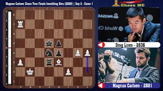 Ding Liren vs Magnus Carlsen, Magnus Carlsen Chess Tour Kiva Finals 2020 - Day 2