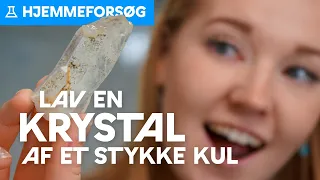 APRILSNAR: Lav en flot krystal af et stykke kul