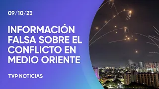 Conflicto en Medio Oriente: ¿cómo evitar la desinformación?