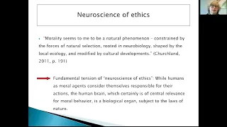 Elisabeth Hildt: Moral agents, brains, and moral enhancement