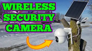 Wireless Outdoor Solar Powered Security Camera By Codnida