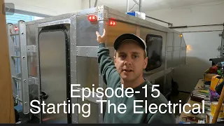 Truck Camper Electrical -E15- Building Our Truck Camper #truckcamper #diy