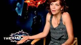 The Dark Knight - Exclusive: Maggie Gyllenhaal Interview