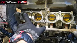 CBR 600 NO TRABAJA un Cilindro , Diagnostico y reparación  (paso a paso)