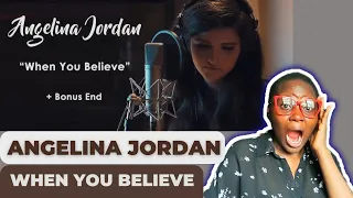 First Time Reacting Angelina Jordan When You Believe Rise To Stardom Reaction