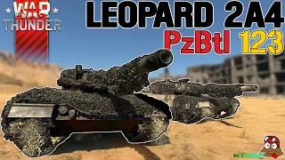 Leopard 2A4 Zerstört Gegnerteam! Leopard 2A4 (PzBtl 123) mit Seeras | War Thunder