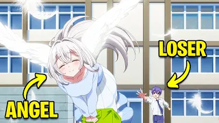 [2] A Lonely Boy Found An Angel On His Balcony And Fell In Love | Anime Recap