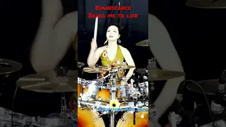 Evanscence - Bring me to life drumcover @amikim @artisanturkcymbals4168