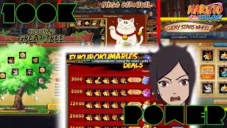100K Power from a typical 35K Fuku? (ft. SkyFall) || Naruto Online