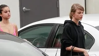 Taylor Swift and Selena Gomez Sweaty and Makeup-Free -- See The Post-Gym Pics!