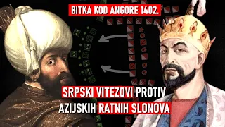 NAJVEĆA ISLAMSKA BITKA U SREDNJEM VEKU - STEFAN LAZAREVIĆ U SLUŽBI BAJAZITA - BITKA KOD ANKARE 1402.