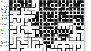 Maze solver using BFS pathfinder Algorithm