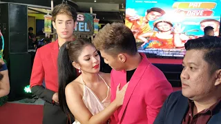 Loisa Andalio and Ronnie Alonte hindi mapaghiwalay sa premiere ng James and Pat and Dave