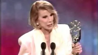 Joan Rivers 1990 Daytime Emmy Award Win