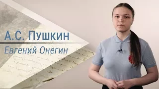 Отрывок из романа А. С. Пушкина «Евгений Онегин»