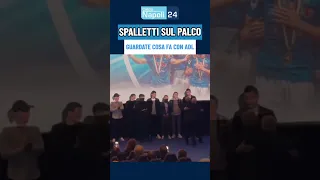 SPALLETTI al cinema per il film scudetto: ovazione della sala, poi sentite cosa dice 🥹🎤💙