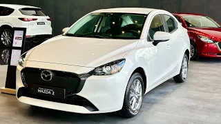 2024 Mazda 2 Sedan Skyactiv G 1.5L White Color - Exterior and Interior Details