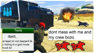 Trolling Griefers With My "God Mode" MOC Is Too Fun on GTA Online