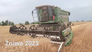 Żniwa 2023 z perspektywy kombajnisty Fendt 6270L POV