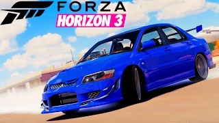 Forza Horizon 3 - ДРАГ ЭВОЛЮШН. ГОНКА С ПОЕЗДОМ. НОВАЯ ТАЧКА.