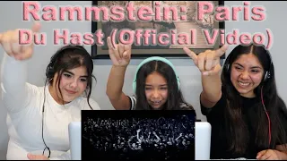 Three Girls React to Rammstein: Paris - Du Hast (Official Video)