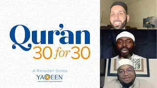 Juz' 13 with Dr. Khalil Abdur-Rashid | Qur'an 30 for 30