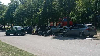 У Космічному мікрорайоні Запоріжжя сталася масова ДТП