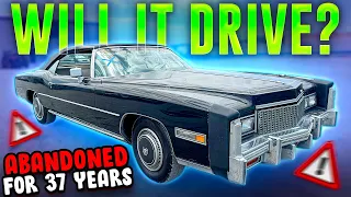 I Bought a 1976 Cadillac Eldorado for $4300 Abandoned for 37 Years! Will it Drive 150 Miles?