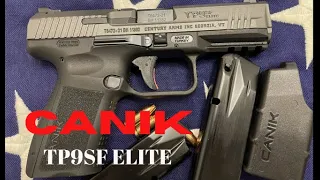 Budget friendly carry gun CANIK TP9SF ELITE