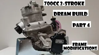 700cc 2-stroke build, Zabel sidecar engine in solo motocross bike, part 4, Sidecar cross, WSP, WSC